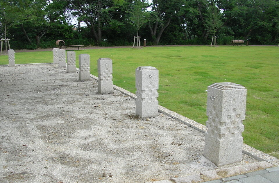 大貞公園車止め